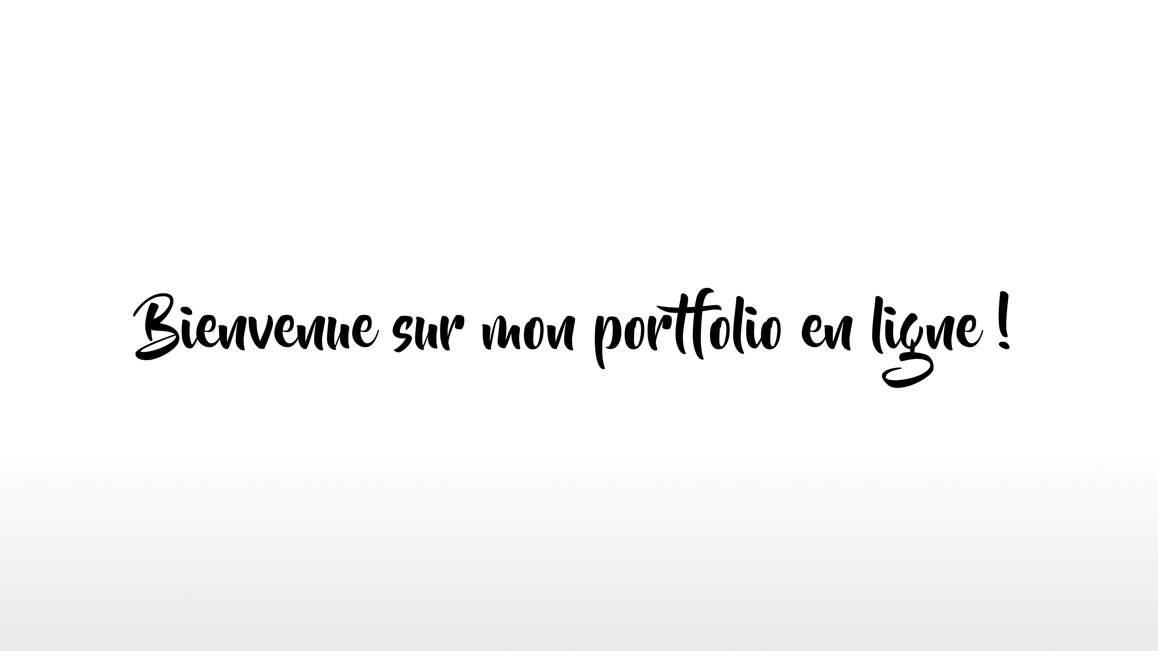 Bienvenue&nbsp;!