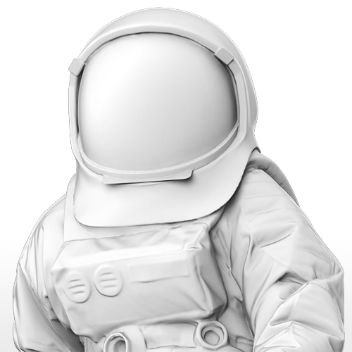 Astronaute Anti-pollution